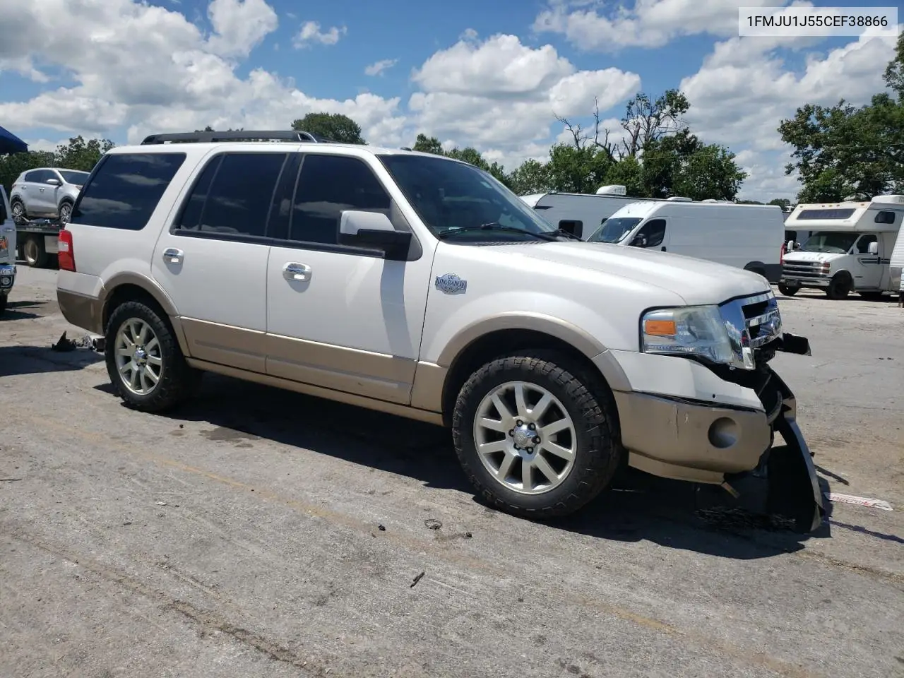 2012 Ford Expedition Xlt VIN: 1FMJU1J55CEF38866 Lot: 61873245