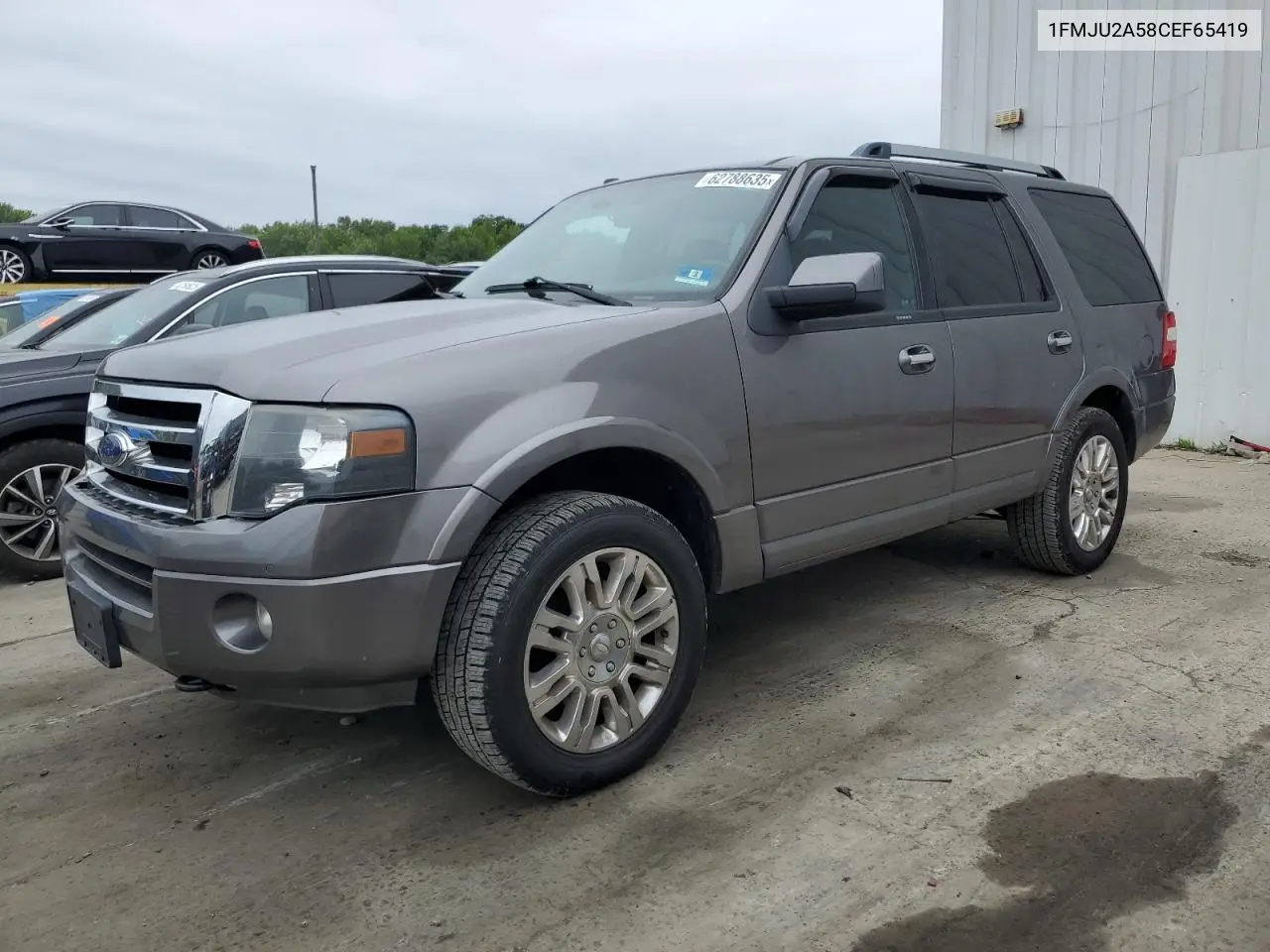 2012 Ford Expedition Limited VIN: 1FMJU2A58CEF65419 Lot: 62788635