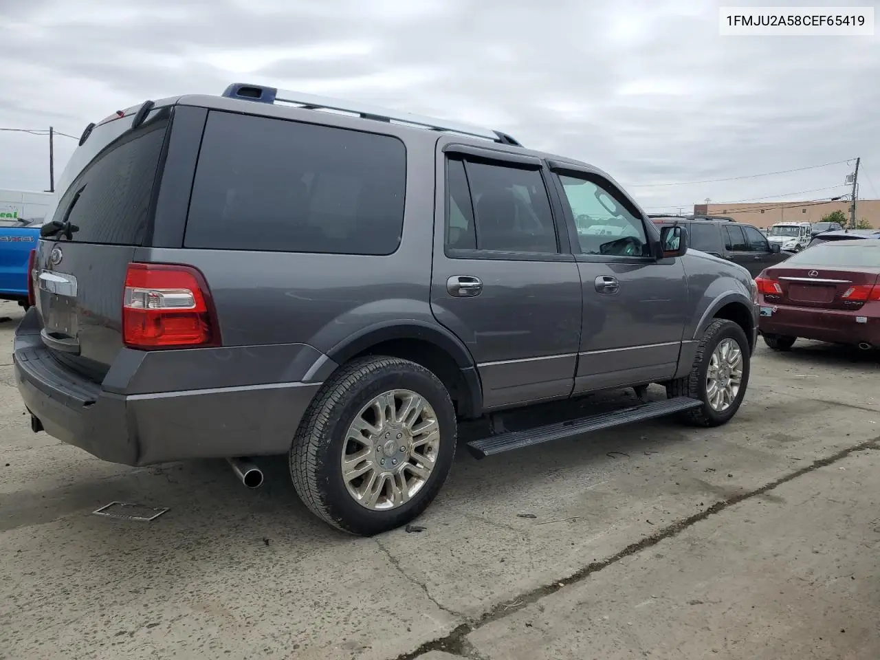2012 Ford Expedition Limited VIN: 1FMJU2A58CEF65419 Lot: 62788635