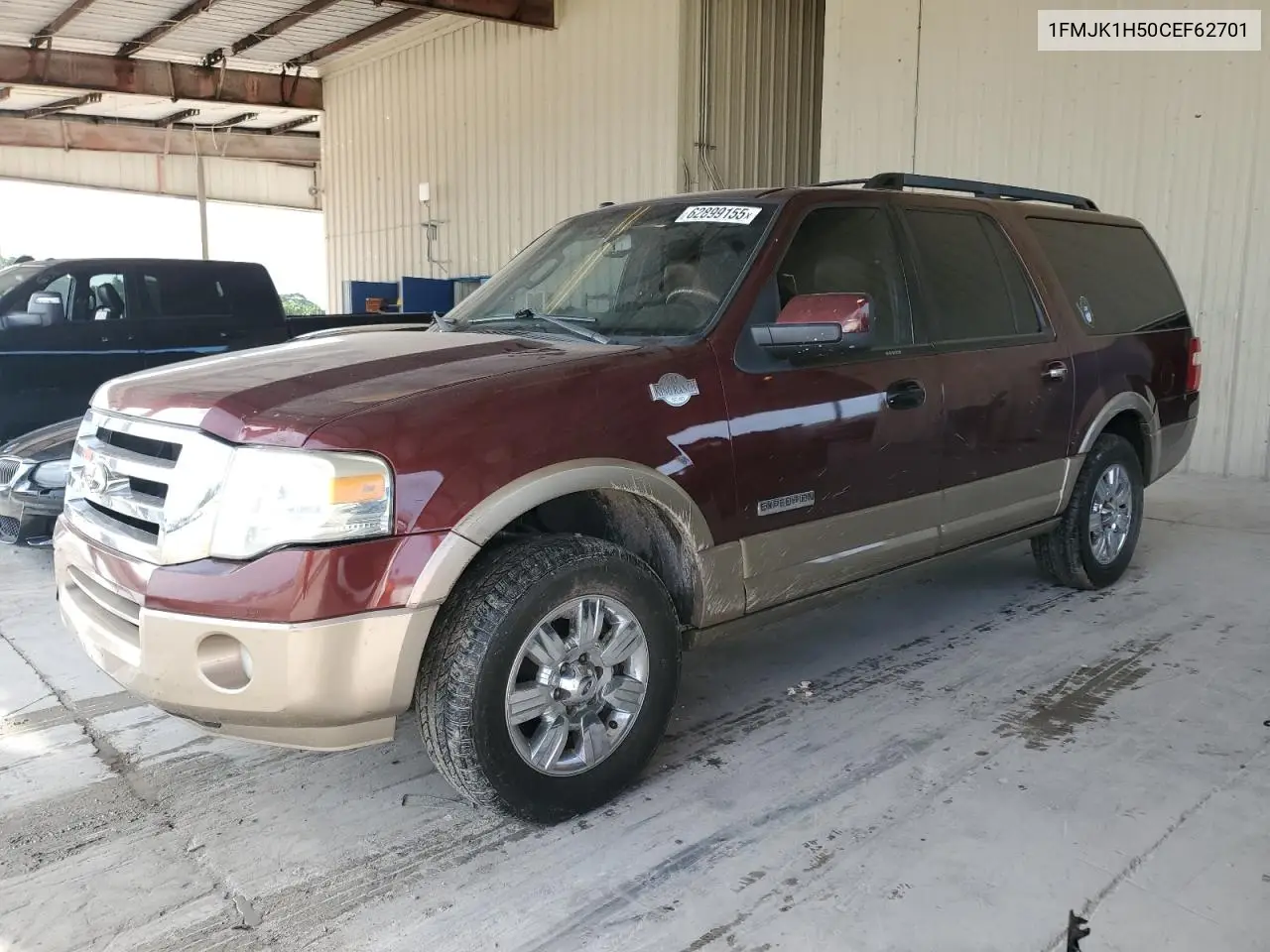 2012 Ford Expedition El Xlt VIN: 1FMJK1H50CEF62701 Lot: 62899155