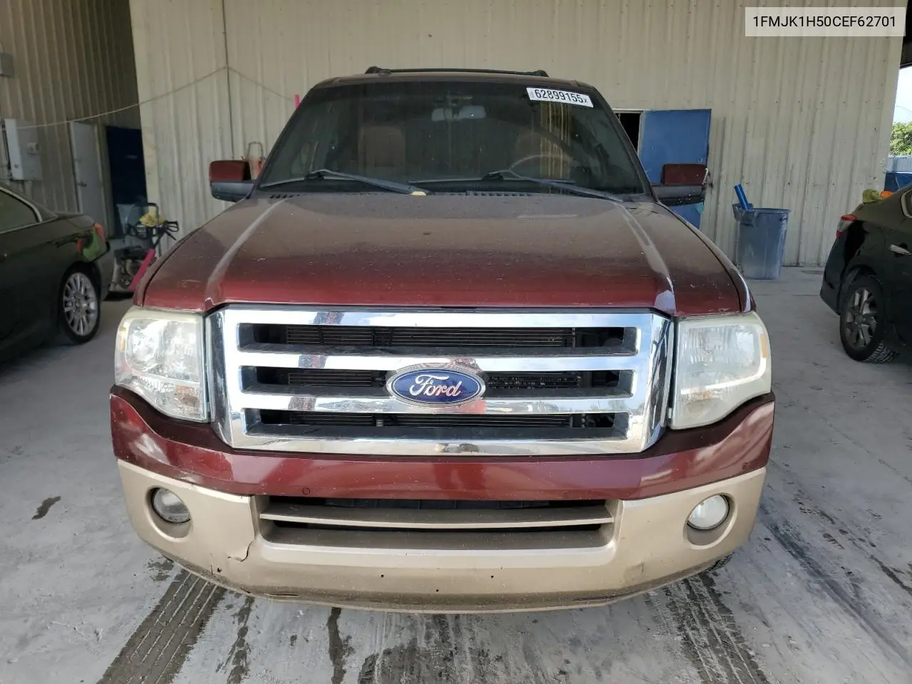 2012 Ford Expedition El Xlt VIN: 1FMJK1H50CEF62701 Lot: 62899155