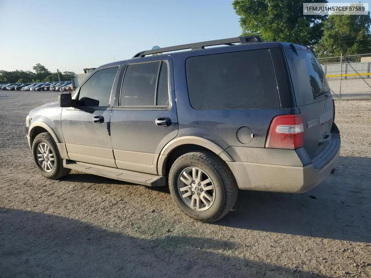 2012 Ford Expedition Xlt VIN: 1FMJU1H57CEF57585 Lot: 63348475