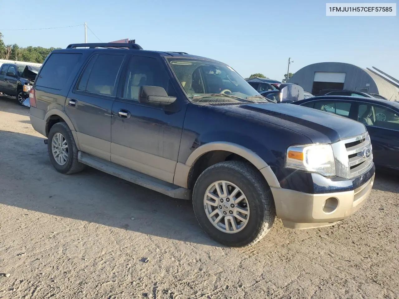 2012 Ford Expedition Xlt VIN: 1FMJU1H57CEF57585 Lot: 63348475