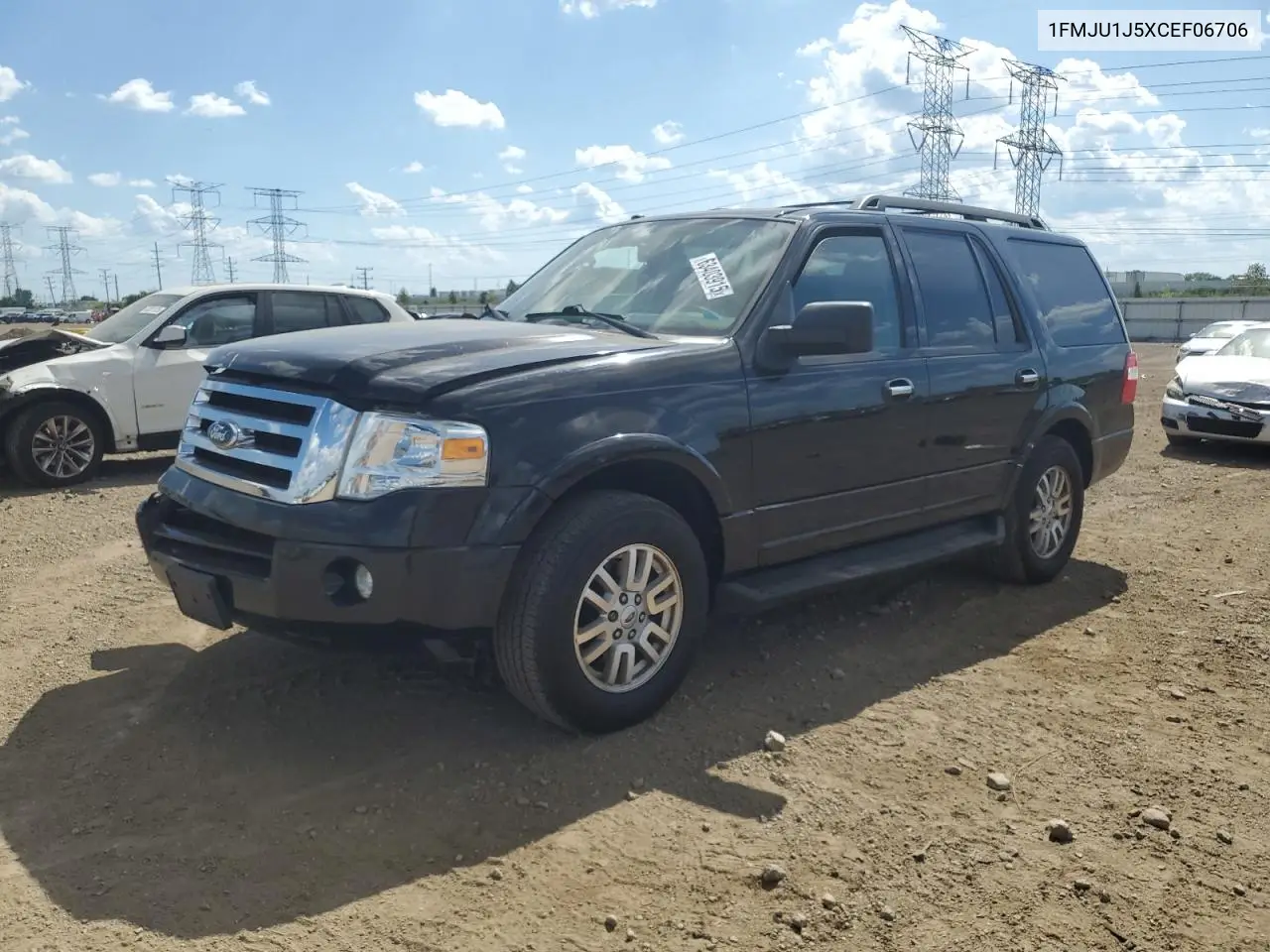 2012 Ford Expedition Xlt VIN: 1FMJU1J5XCEF06706 Lot: 63403915