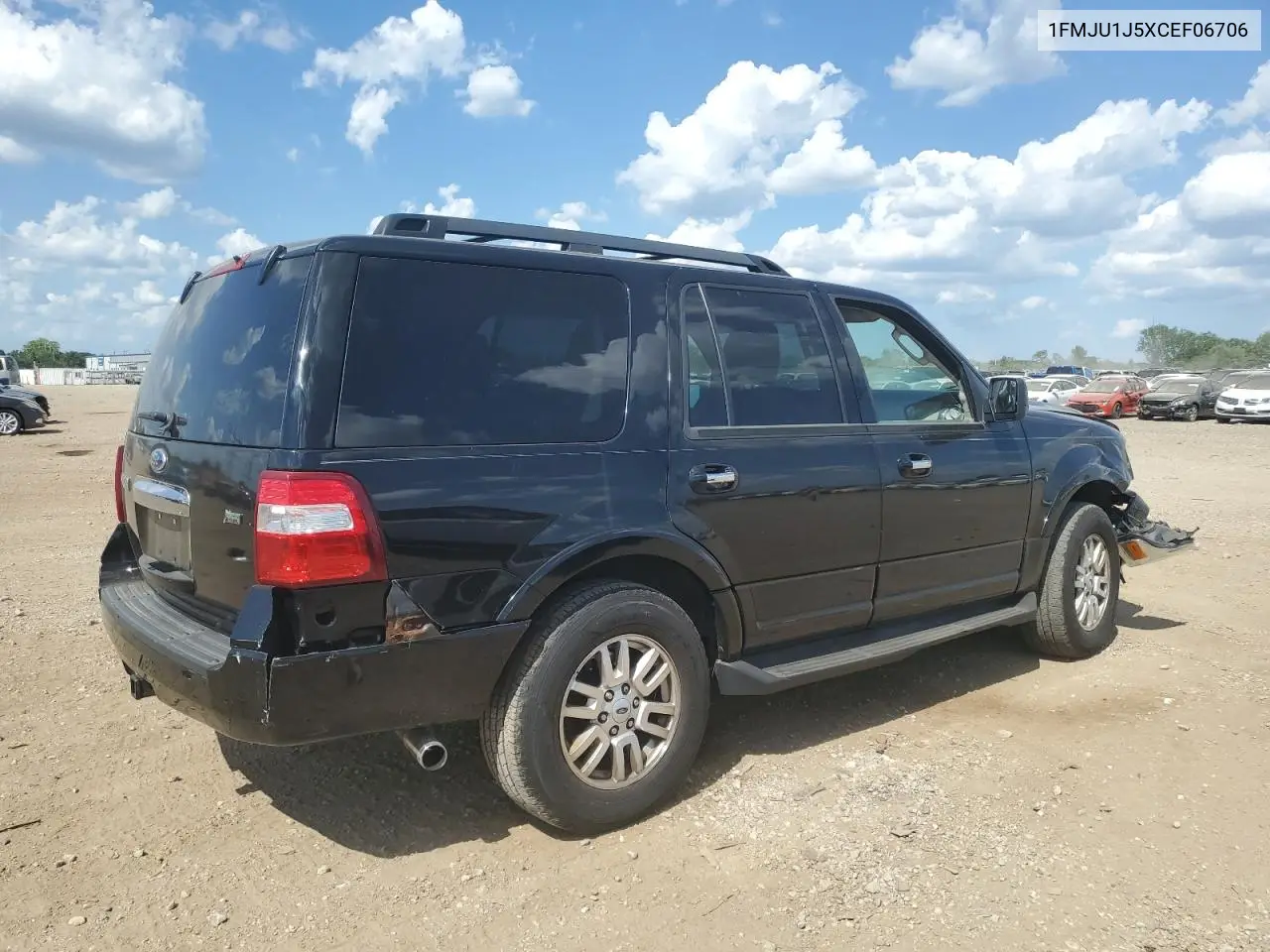 2012 Ford Expedition Xlt VIN: 1FMJU1J5XCEF06706 Lot: 63403915