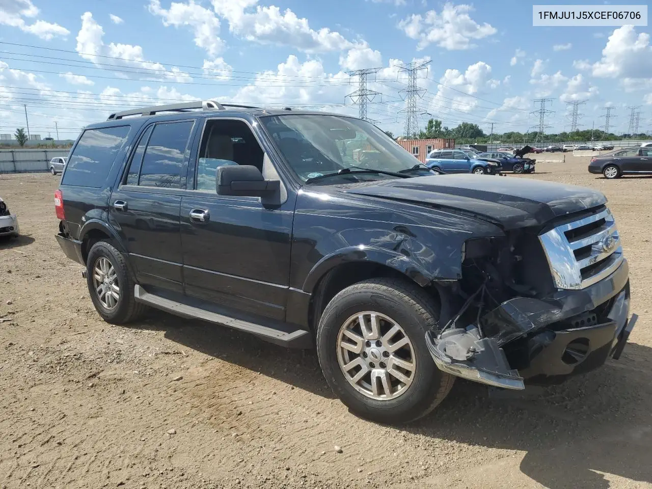 2012 Ford Expedition Xlt VIN: 1FMJU1J5XCEF06706 Lot: 63403915
