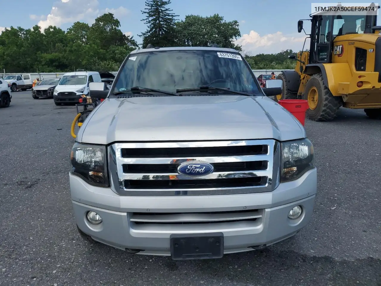 2012 Ford Expedition El Limited VIN: 1FMJK2A50CEF59474 Lot: 63751395