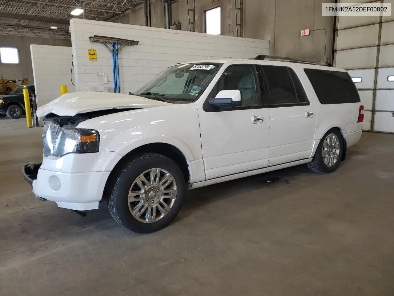 2013 Ford Expedition El Limited VIN: 1FMJK2A52DEF00802 Lot: 56463795