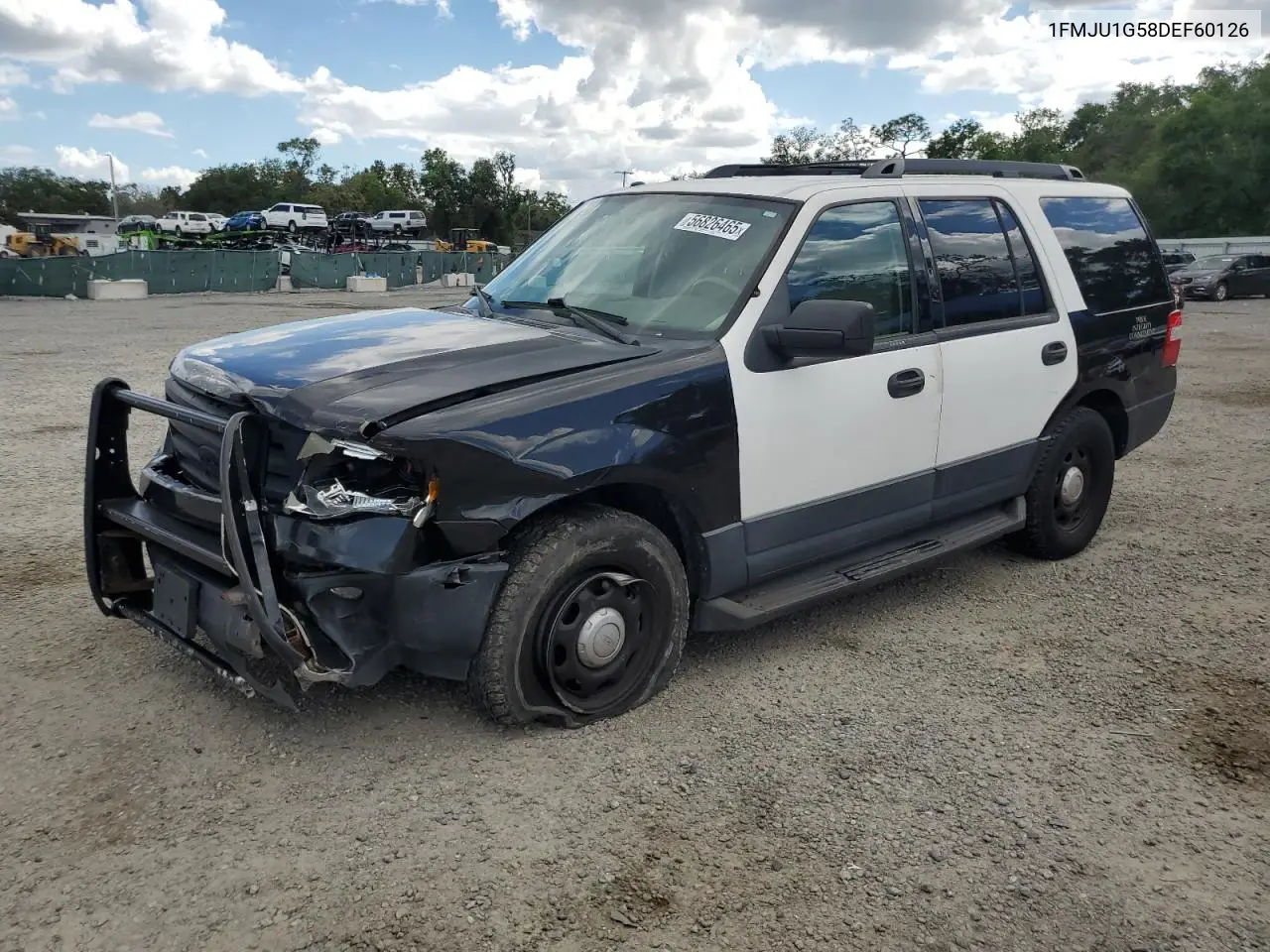 2013 Ford Expedition Xl VIN: 1FMJU1G58DEF60126 Lot: 56826465