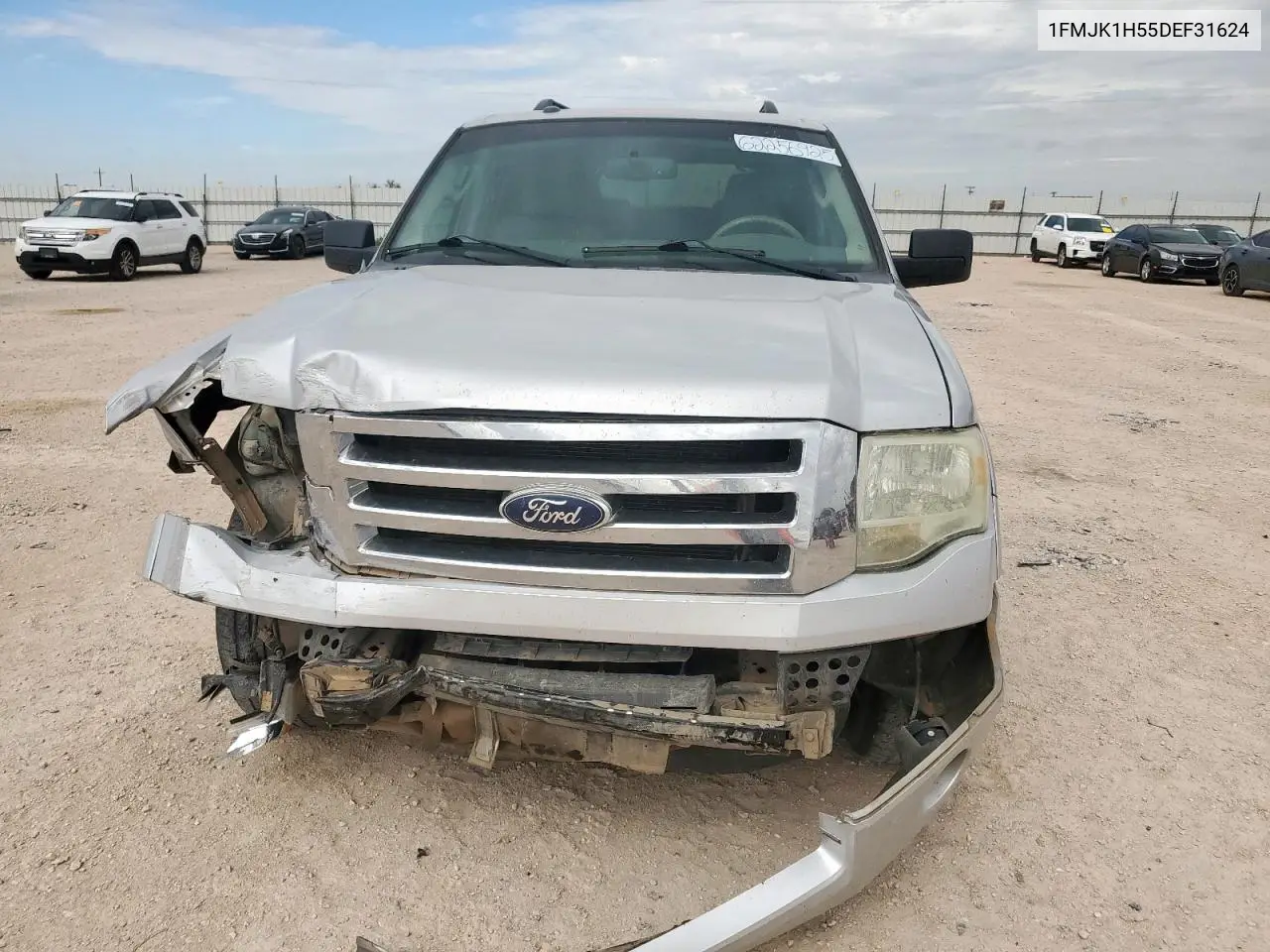 2013 Ford Expedition El Xlt VIN: 1FMJK1H55DEF31624 Lot: 62256925
