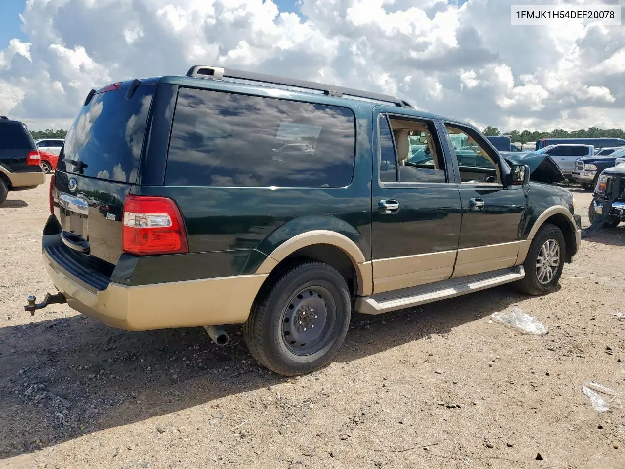 2013 Ford Expedition El Xlt VIN: 1FMJK1H54DEF20078 Lot: 62759265