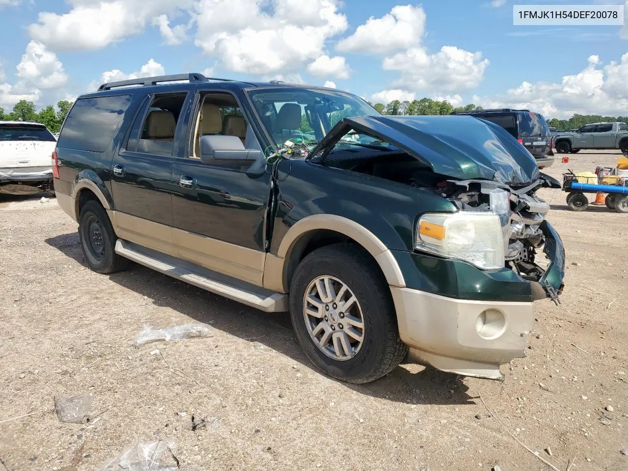 2013 Ford Expedition El Xlt VIN: 1FMJK1H54DEF20078 Lot: 62759265