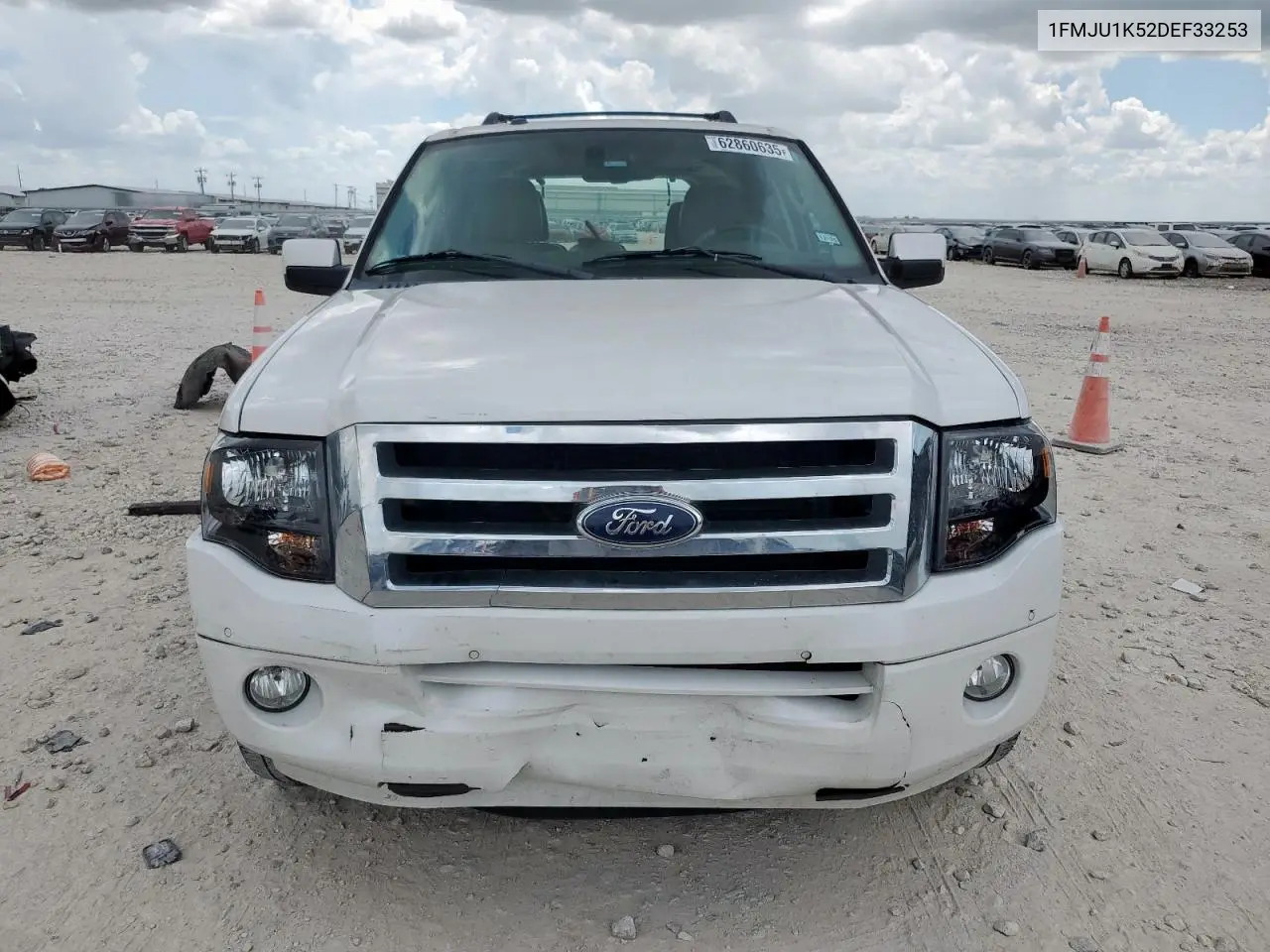 2013 Ford Expedition Limited VIN: 1FMJU1K52DEF33253 Lot: 62860635