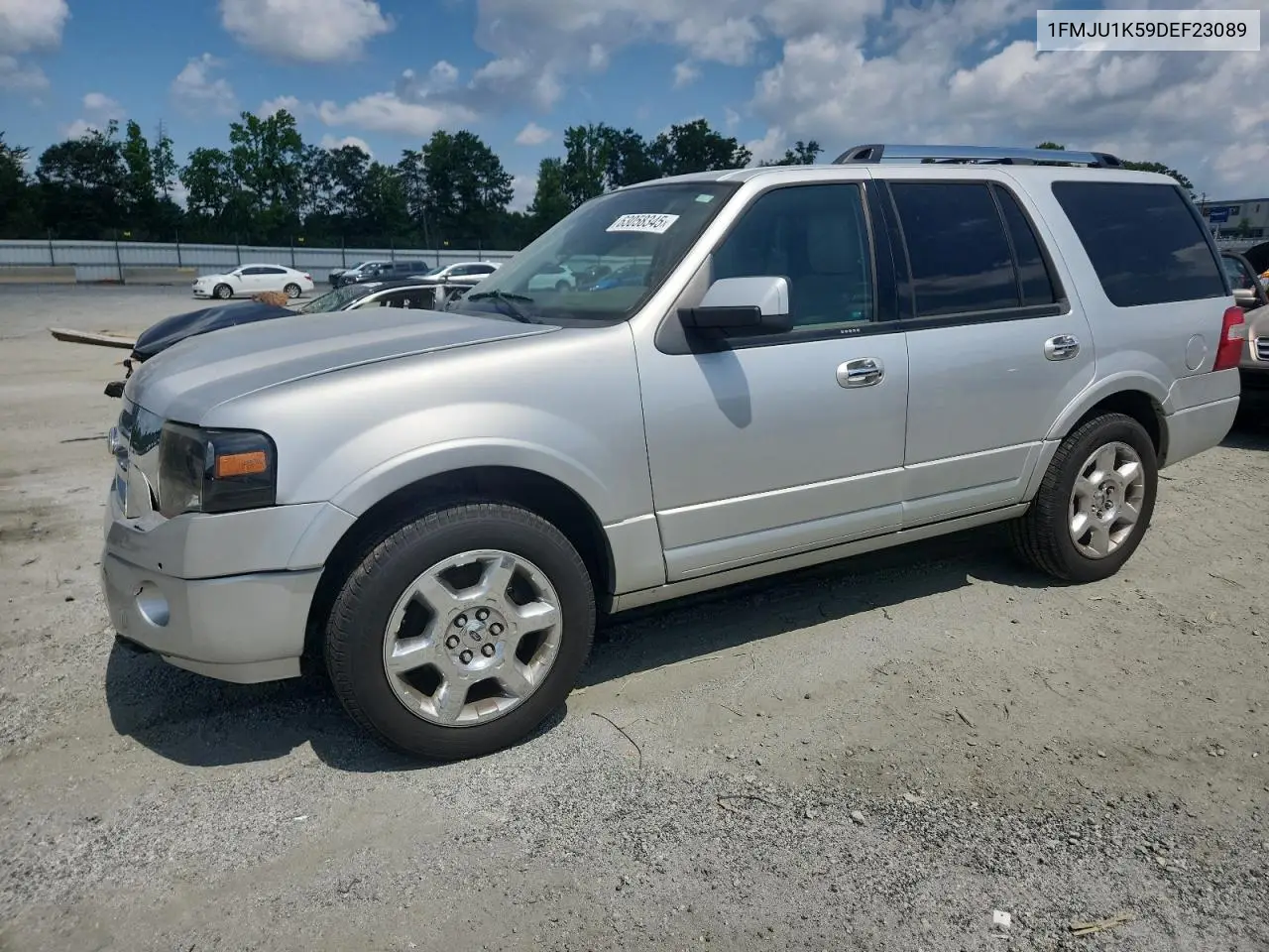 2013 Ford Expedition Limited VIN: 1FMJU1K59DEF23089 Lot: 63058345