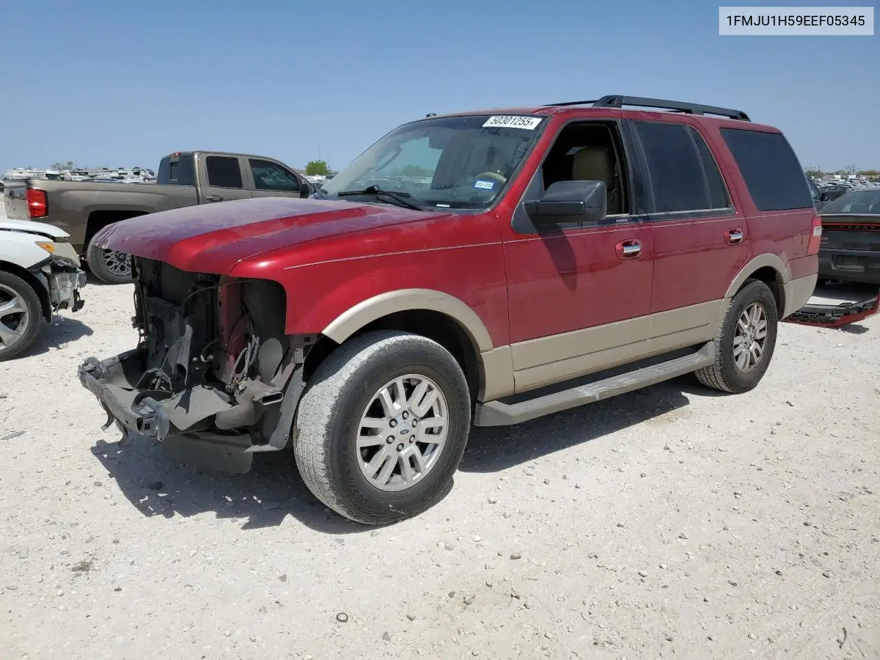 2014 Ford Expedition Xlt VIN: 1FMJU1H59EEF05345 Lot: 50301255