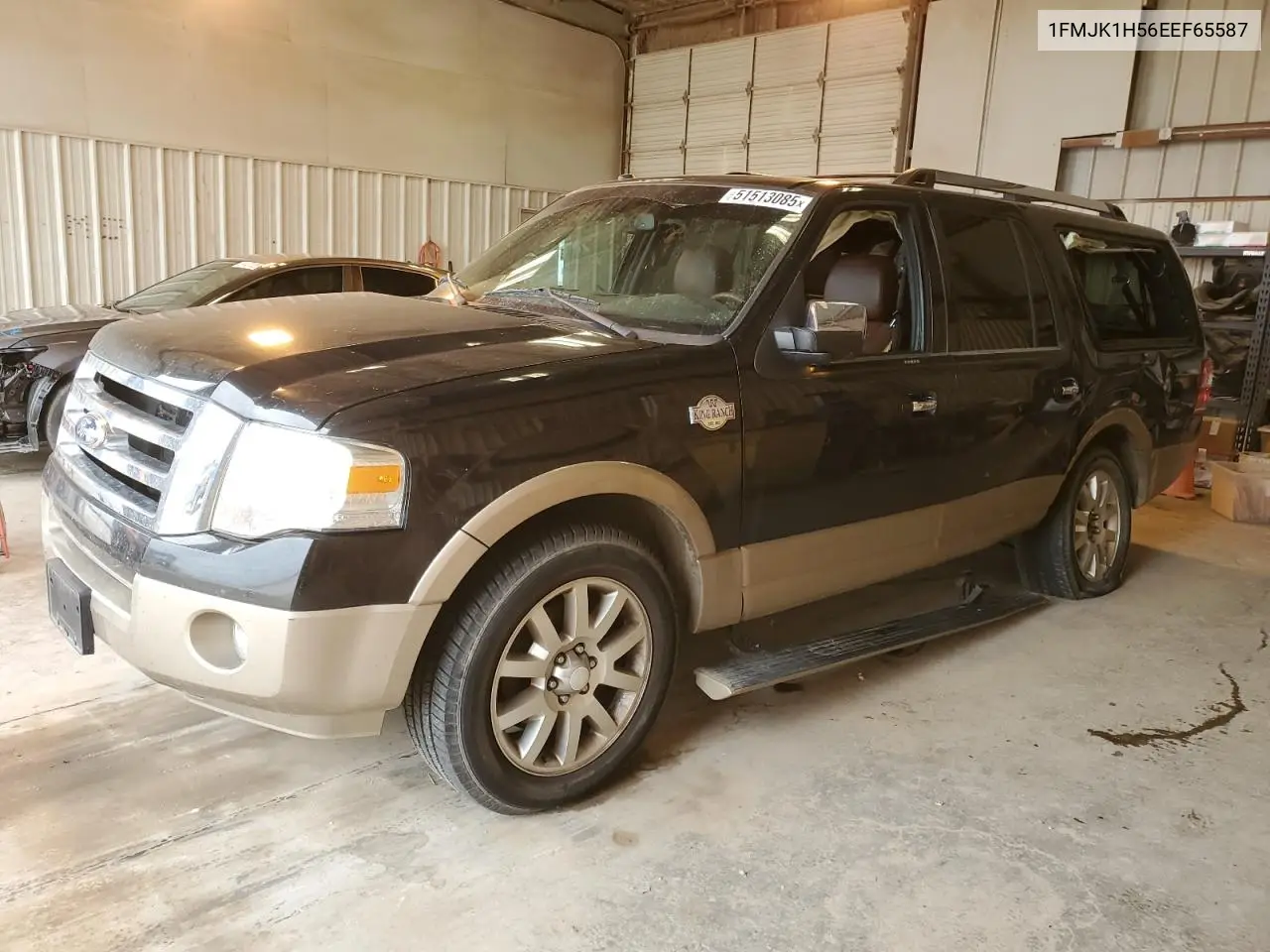 2014 Ford Expedition El Xlt VIN: 1FMJK1H56EEF65587 Lot: 51513085
