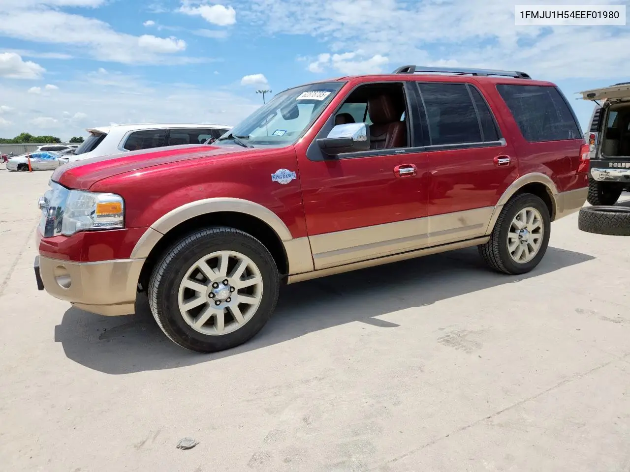 2014 Ford Expedition Xlt VIN: 1FMJU1H54EEF01980 Lot: 62878705