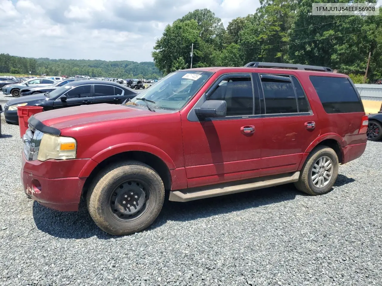 2014 Ford Expedition Xlt VIN: 1FMJU1J54EEF56908 Lot: 63217405