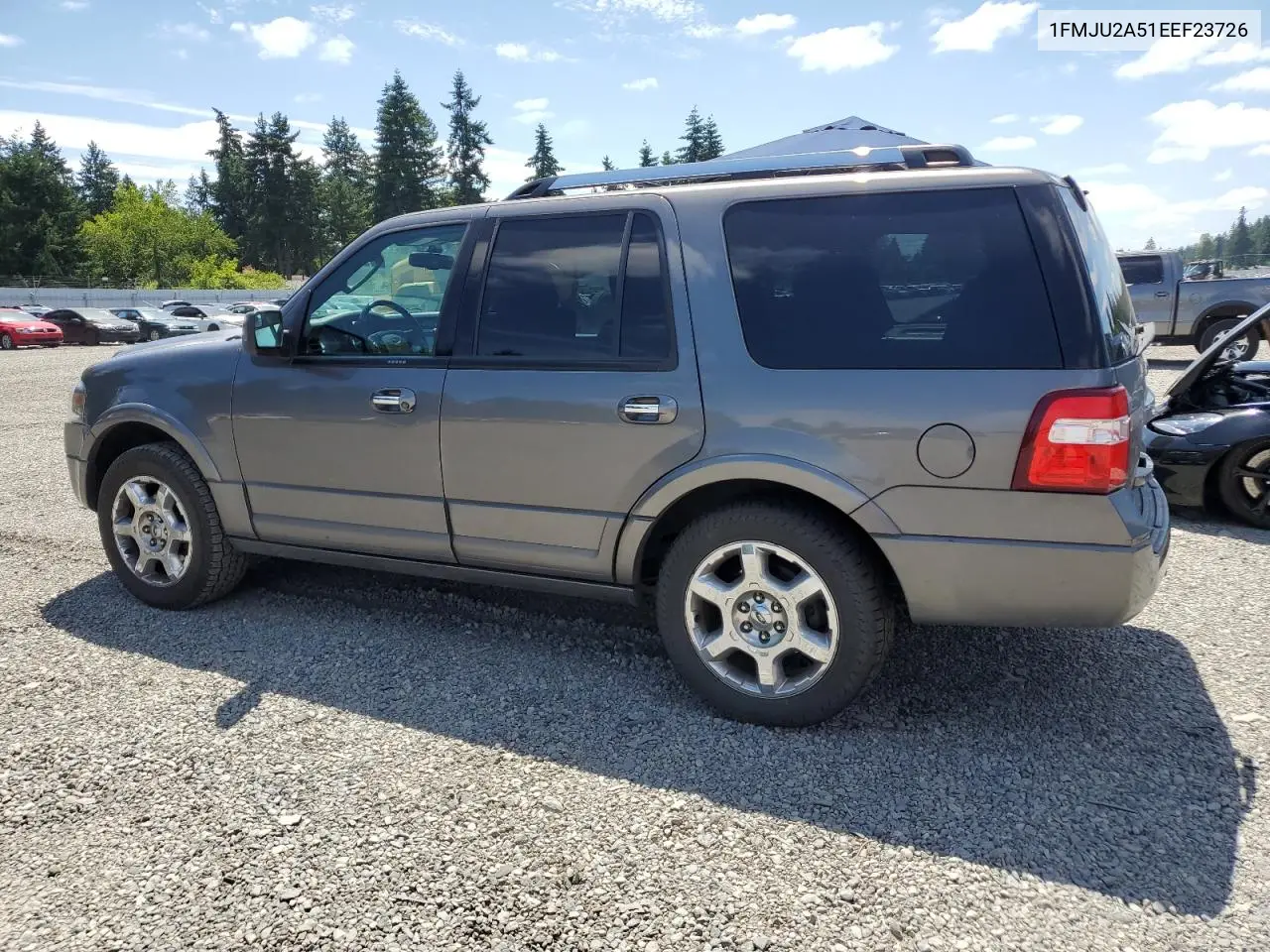 2014 Ford Expedition Limited VIN: 1FMJU2A51EEF23726 Lot: 63352215