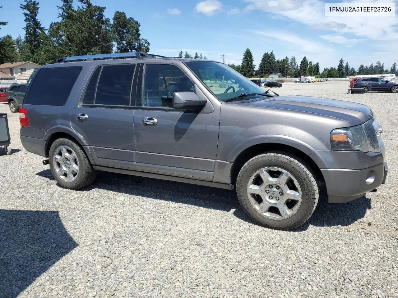 2014 Ford Expedition Limited VIN: 1FMJU2A51EEF23726 Lot: 63352215