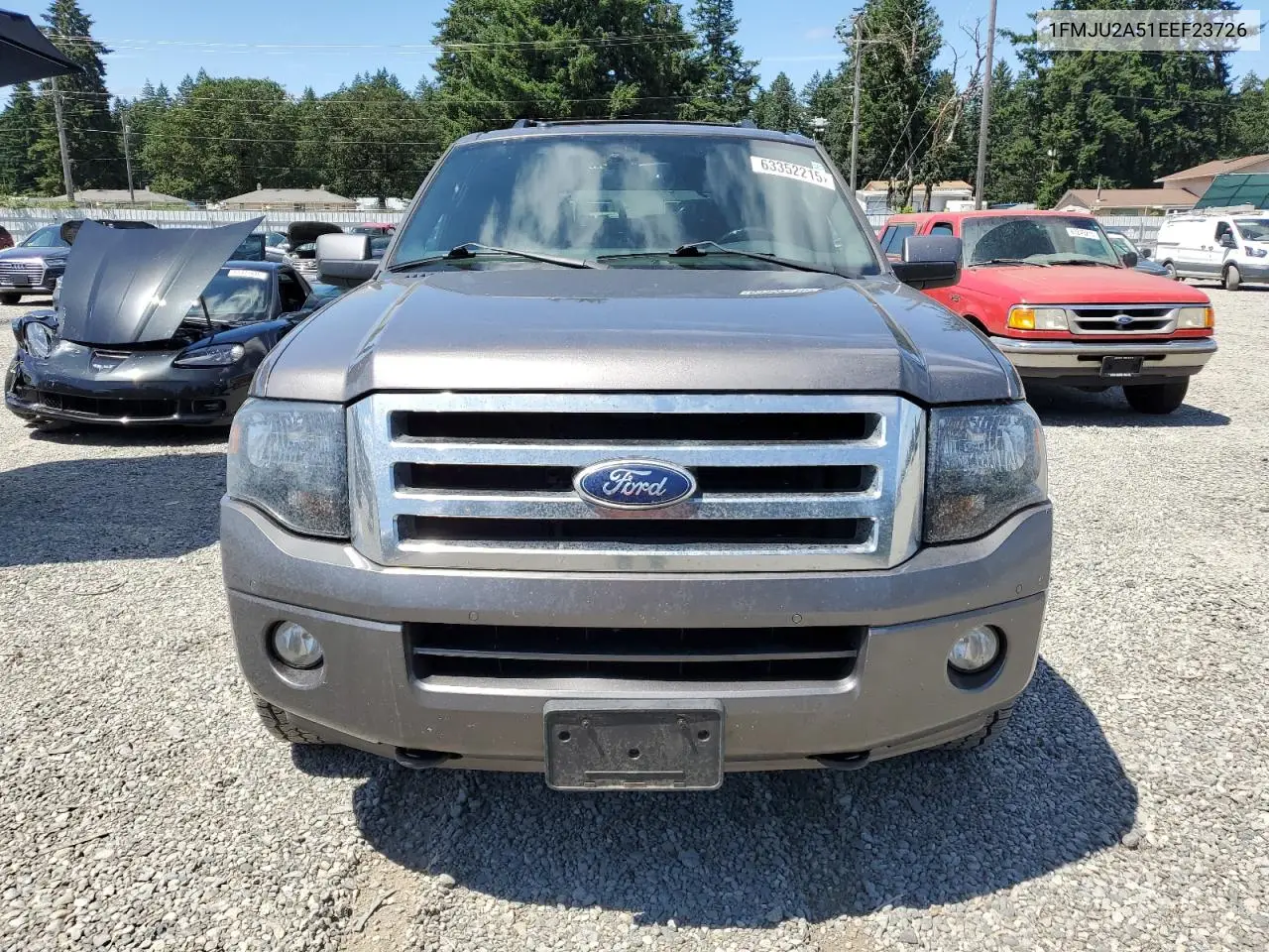 2014 Ford Expedition Limited VIN: 1FMJU2A51EEF23726 Lot: 63352215