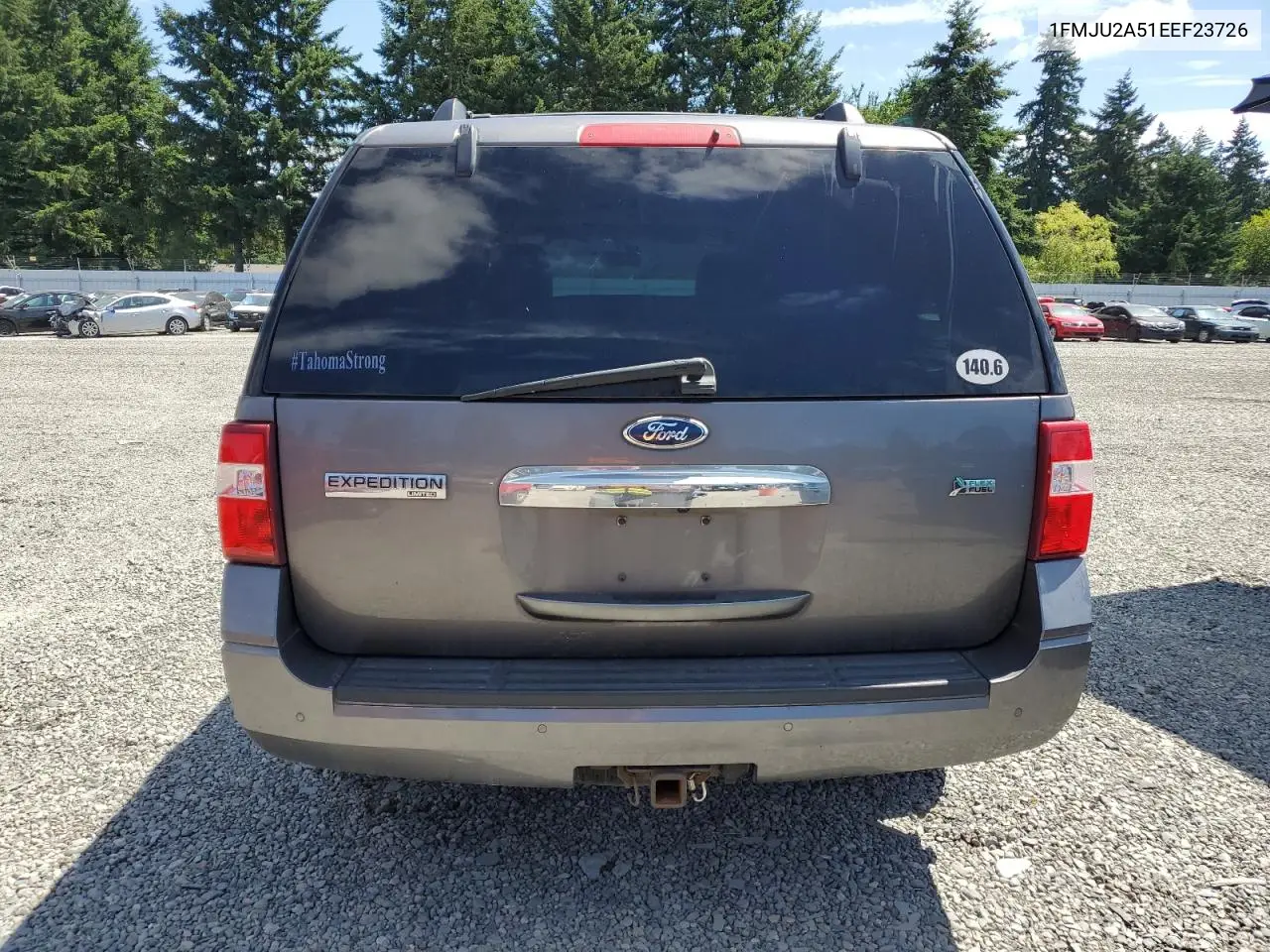 2014 Ford Expedition Limited VIN: 1FMJU2A51EEF23726 Lot: 63352215