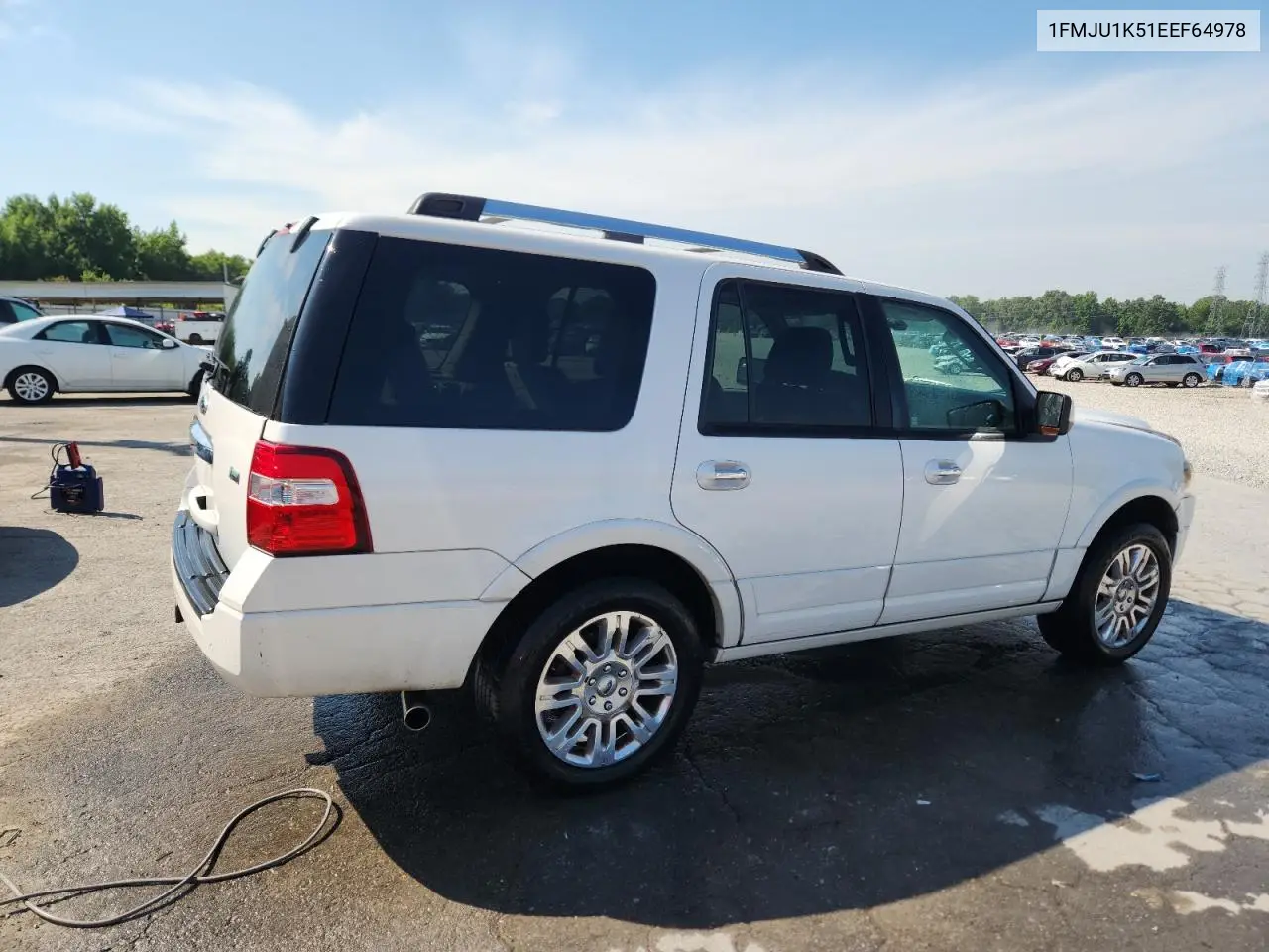2014 Ford Expedition Limited VIN: 1FMJU1K51EEF64978 Lot: 63484745