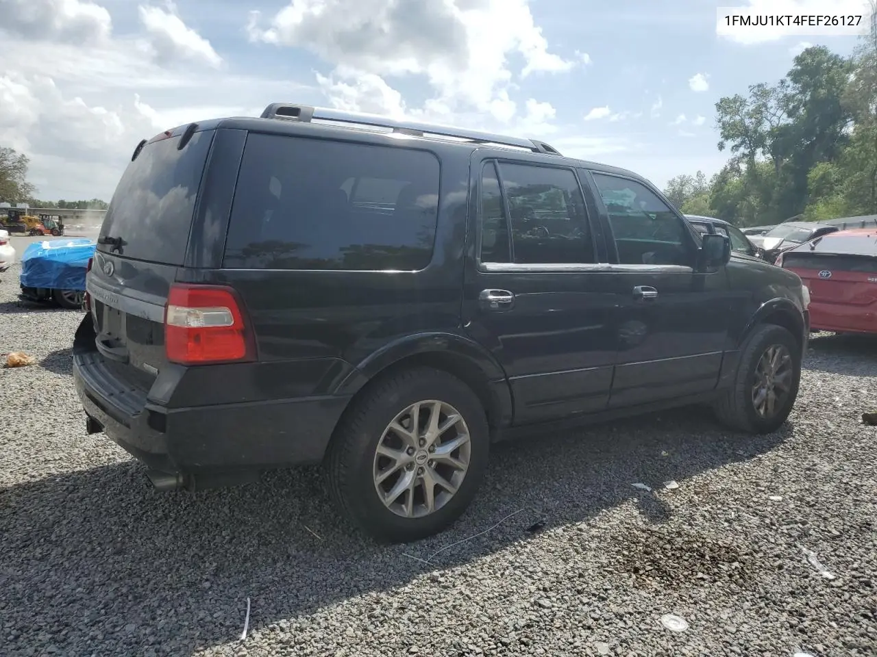 2015 Ford Expedition Limited VIN: 1FMJU1KT4FEF26127 Lot: 52199575