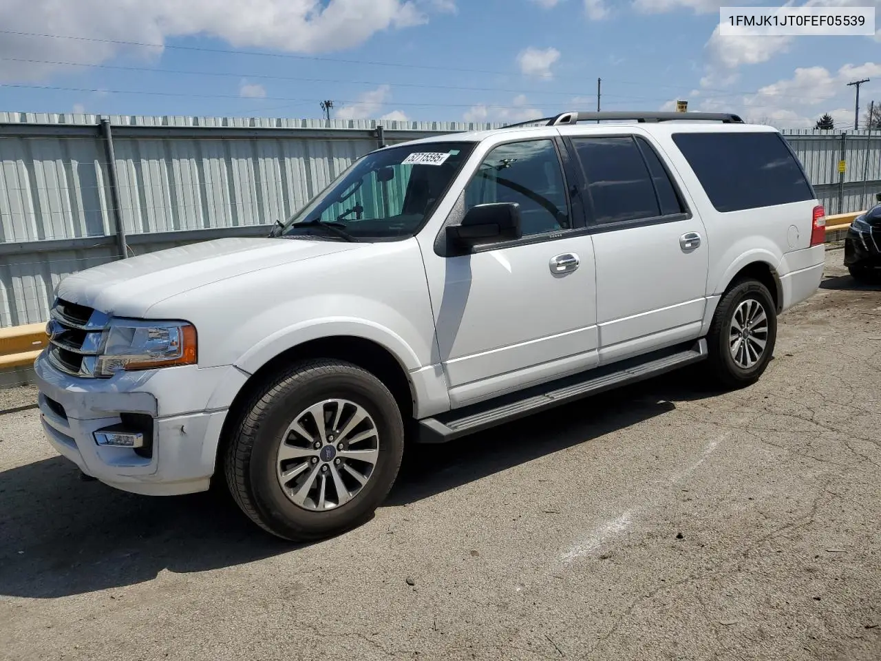 2015 Ford Expedition El Xlt VIN: 1FMJK1JT0FEF05539 Lot: 52715595