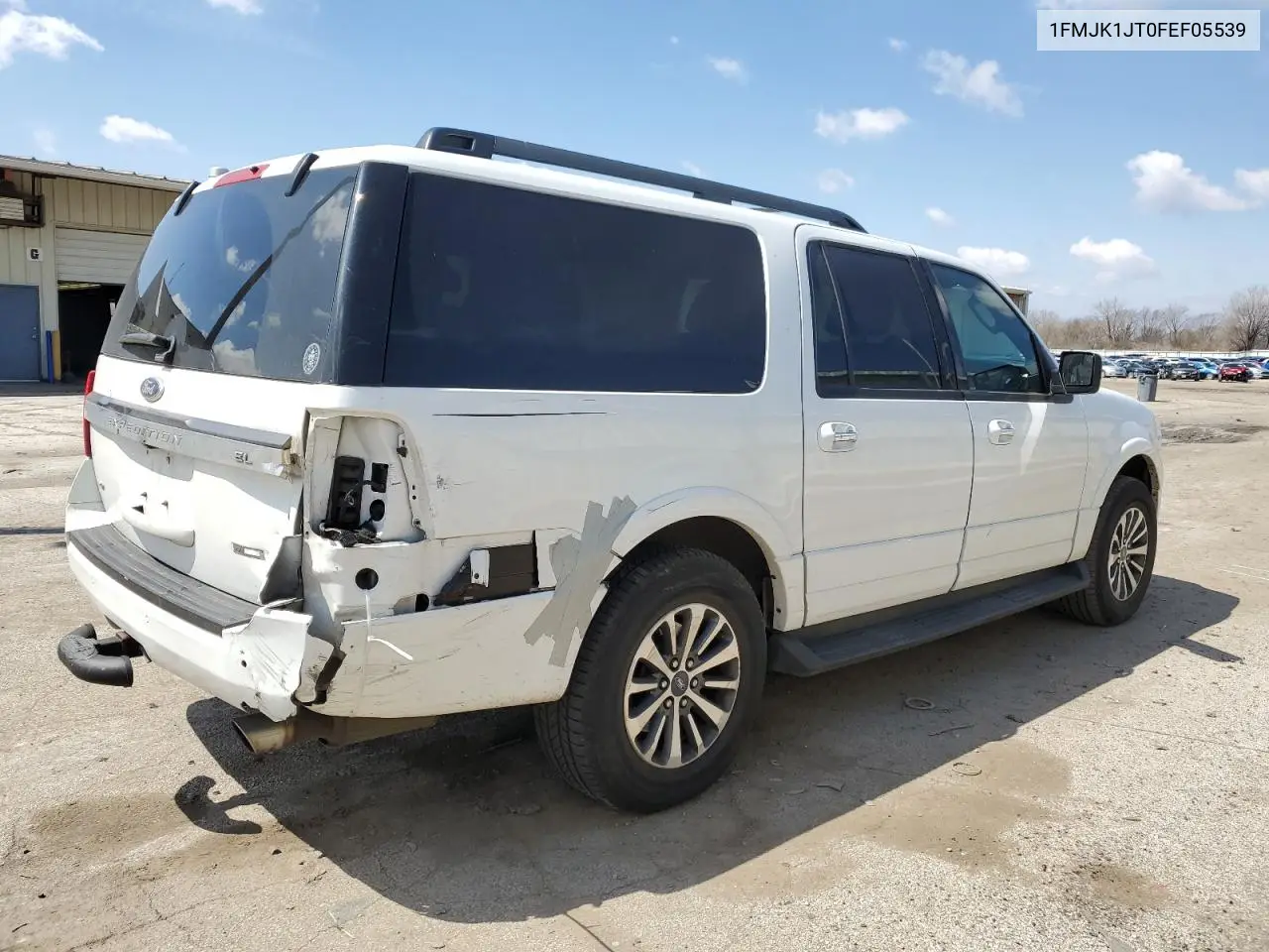 2015 Ford Expedition El Xlt VIN: 1FMJK1JT0FEF05539 Lot: 52715595