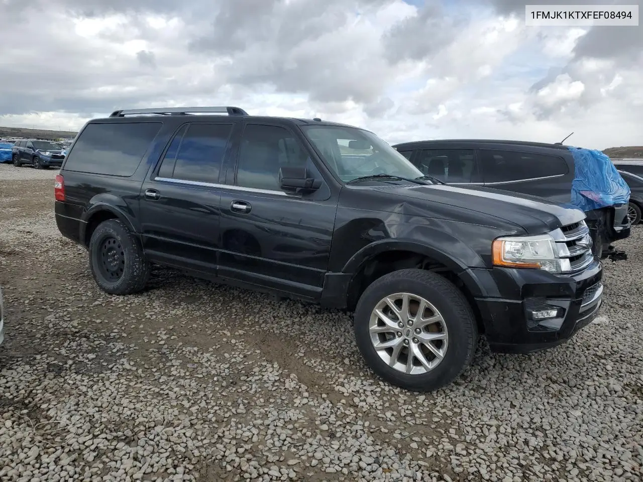 2015 Ford Expedition El Limited VIN: 1FMJK1KTXFEF08494 Lot: 53540905