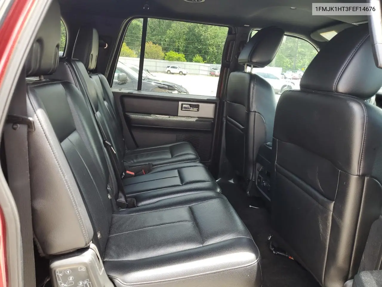 2015 Ford Expedition El Xlt VIN: 1FMJK1HT3FEF14676 Lot: 56483055