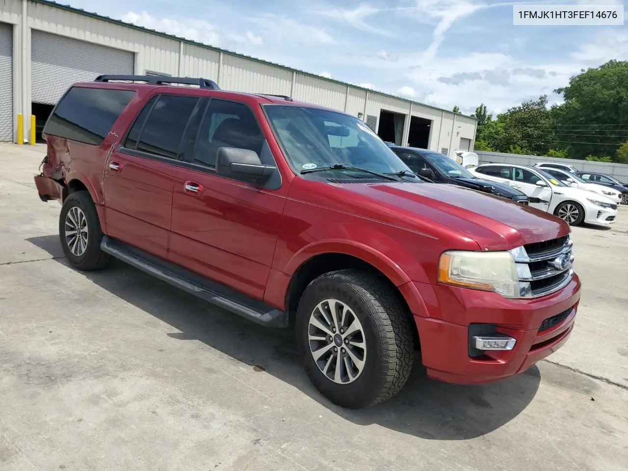 2015 Ford Expedition El Xlt VIN: 1FMJK1HT3FEF14676 Lot: 56483055