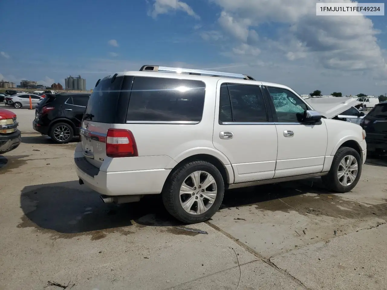 2015 Ford Expedition Platinum VIN: 1FMJU1LT1FEF49234 Lot: 58303345
