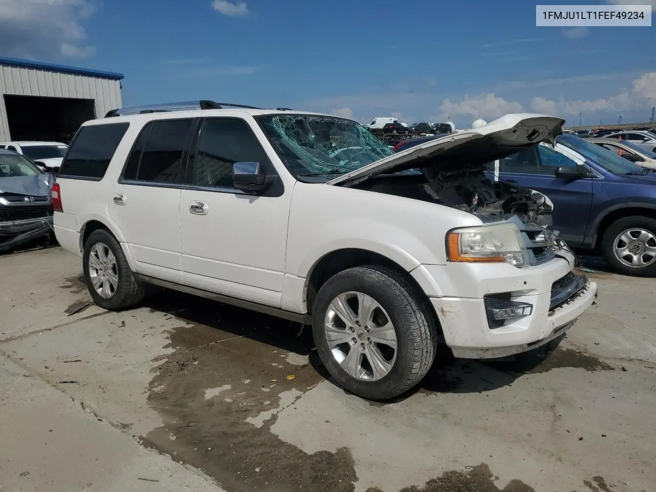 2015 Ford Expedition Platinum VIN: 1FMJU1LT1FEF49234 Lot: 58303345