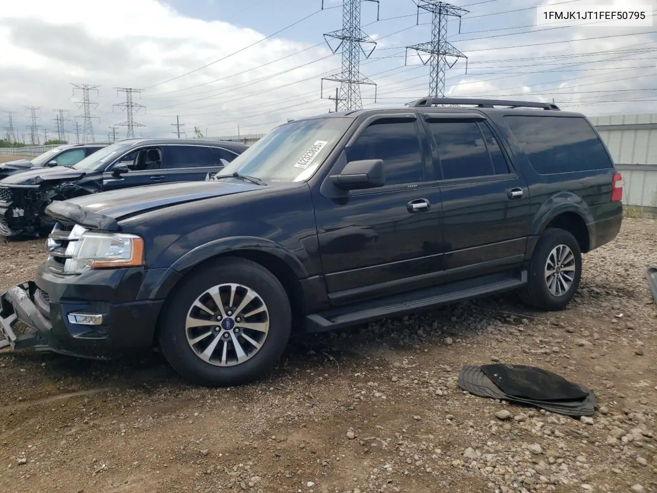 2015 Ford Expedition El Xlt VIN: 1FMJK1JT1FEF50795 Lot: 62323895