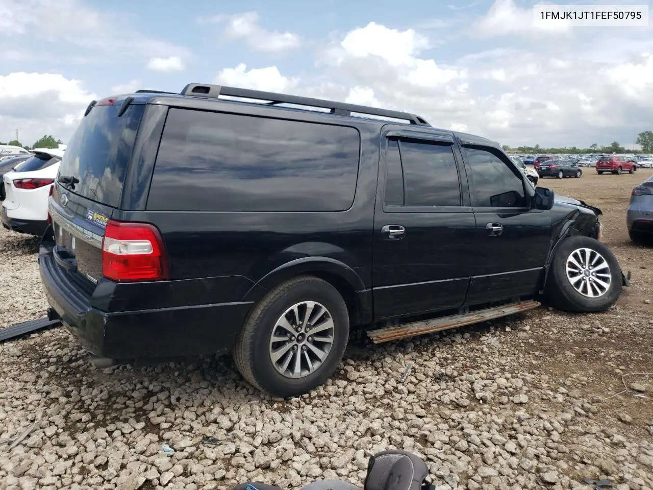 2015 Ford Expedition El Xlt VIN: 1FMJK1JT1FEF50795 Lot: 62323895