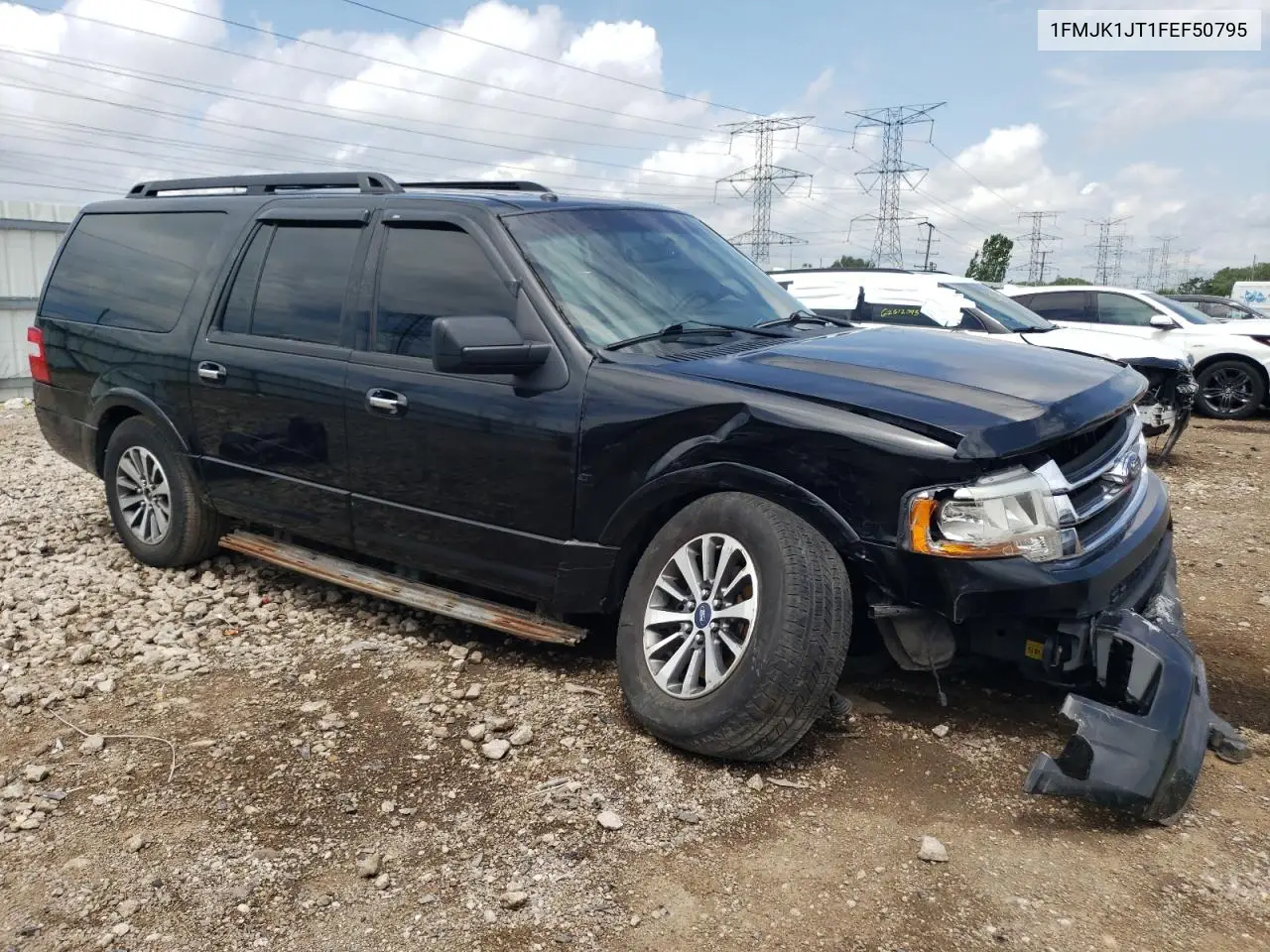 2015 Ford Expedition El Xlt VIN: 1FMJK1JT1FEF50795 Lot: 62323895