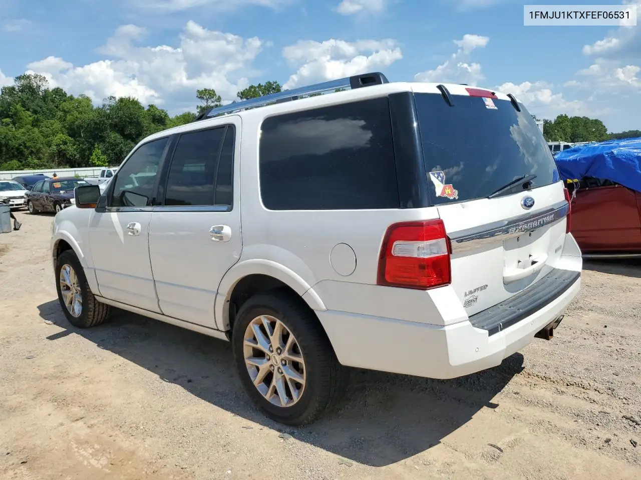 2015 Ford Expedition Limited VIN: 1FMJU1KTXFEF06531 Lot: 62412825