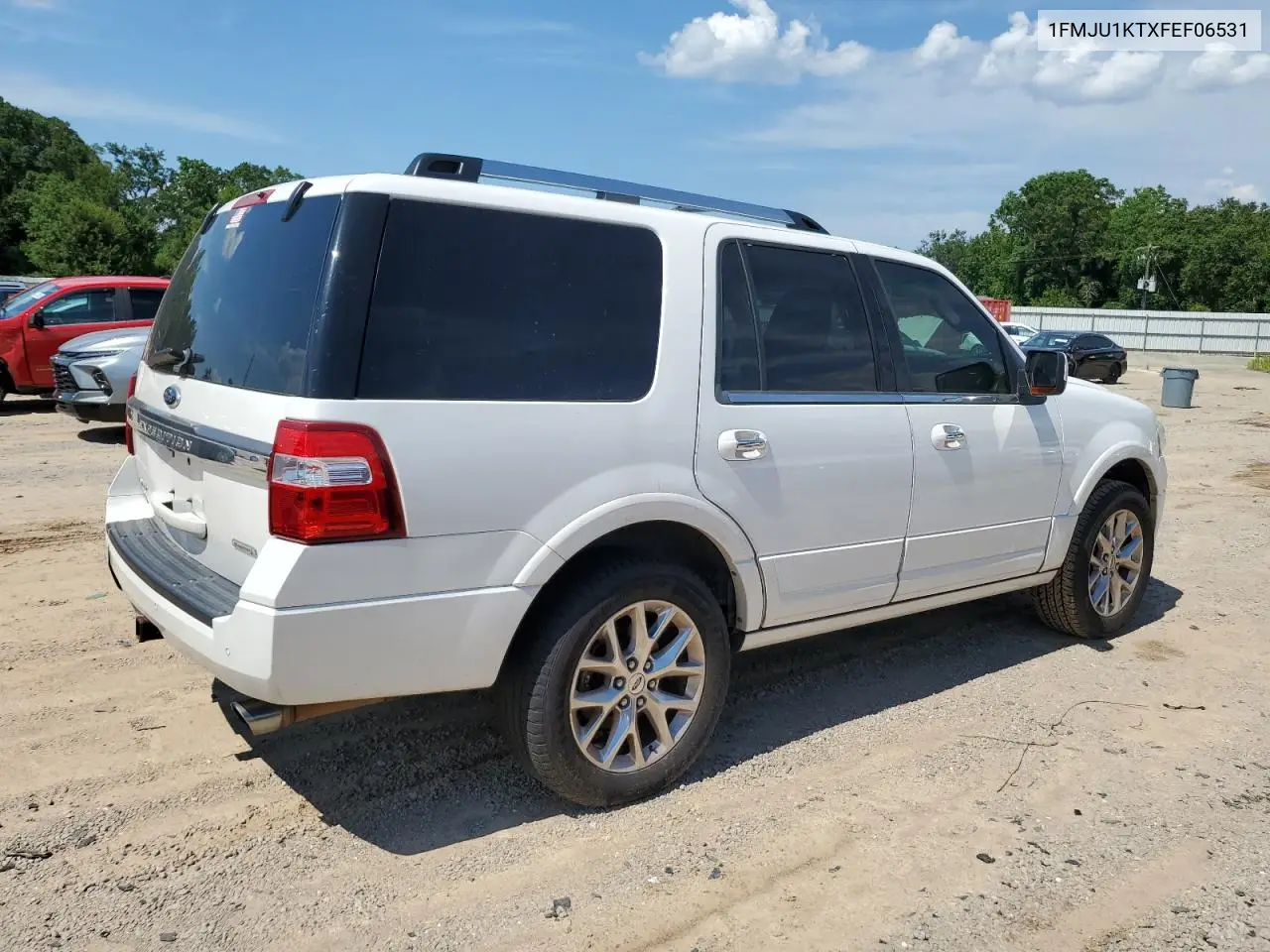 2015 Ford Expedition Limited VIN: 1FMJU1KTXFEF06531 Lot: 62412825