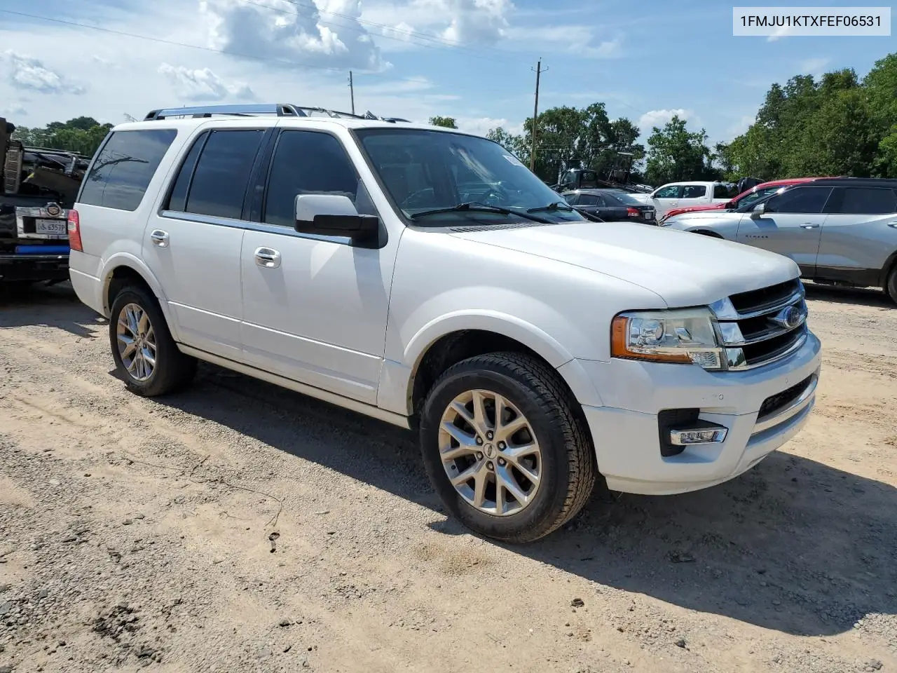 2015 Ford Expedition Limited VIN: 1FMJU1KTXFEF06531 Lot: 62412825