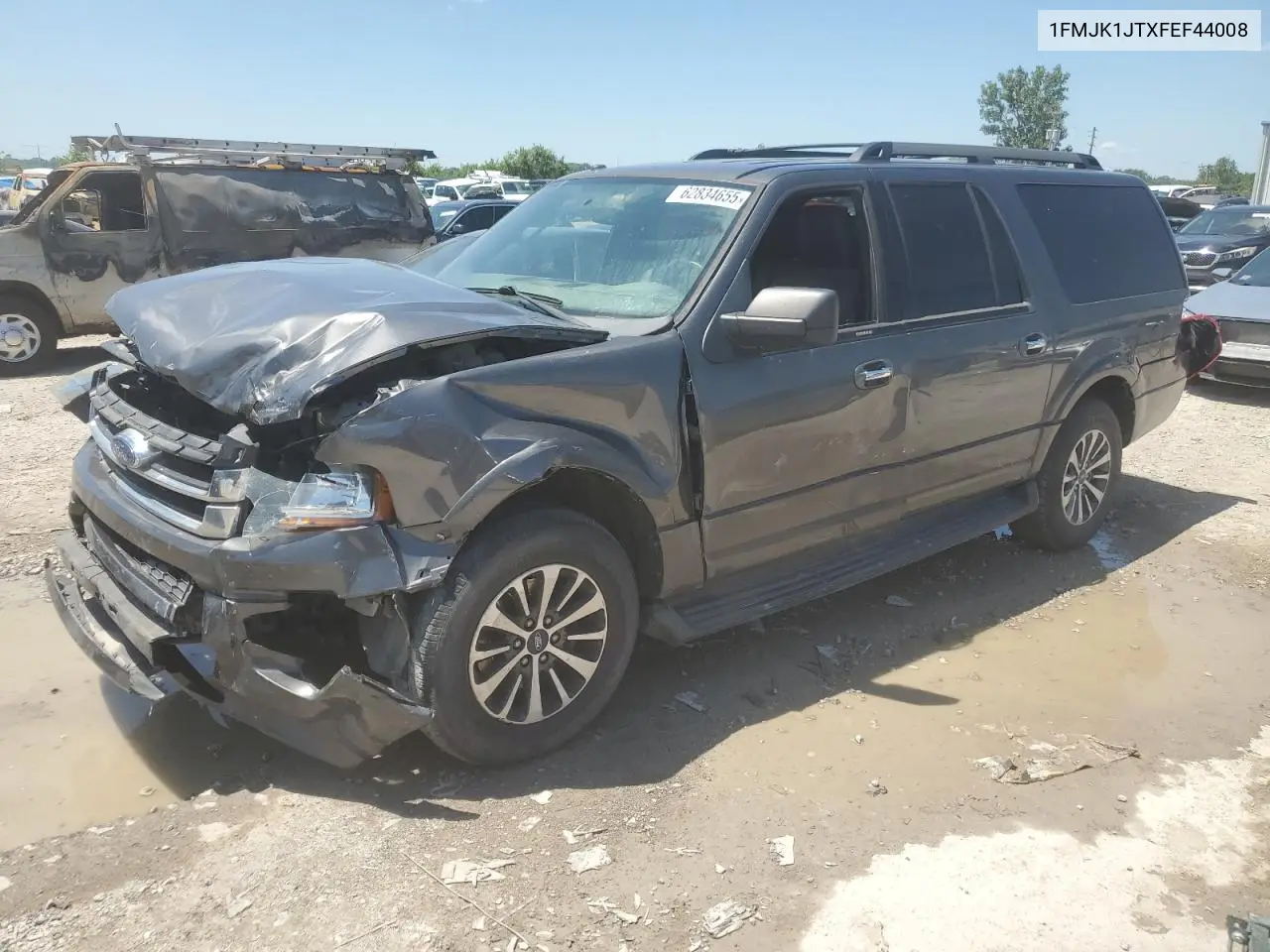 2015 Ford Expedition El Xlt VIN: 1FMJK1JTXFEF44008 Lot: 62834655