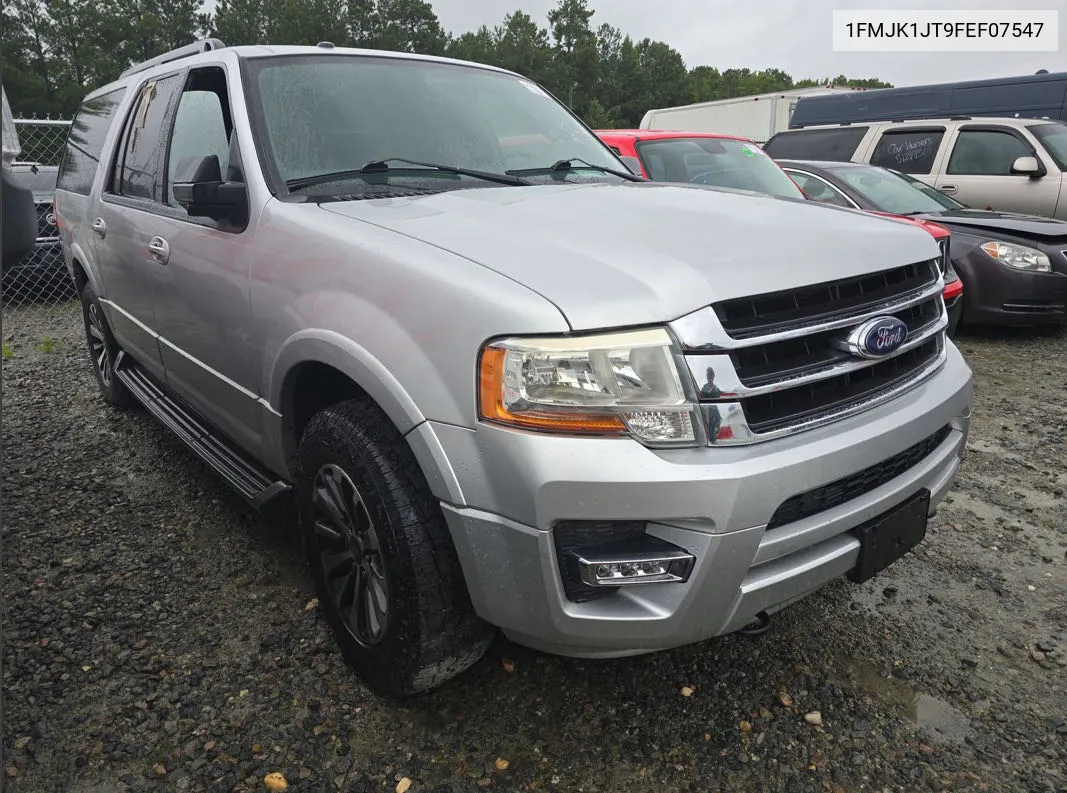 2015 Ford Expedition El Xlt VIN: 1FMJK1JT9FEF07547 Lot: 69236394
