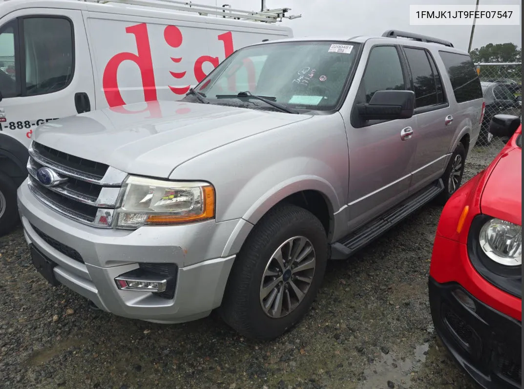 2015 Ford Expedition El Xlt VIN: 1FMJK1JT9FEF07547 Lot: 69236394