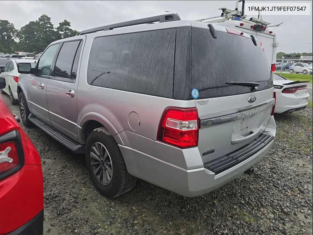 2015 Ford Expedition El Xlt VIN: 1FMJK1JT9FEF07547 Lot: 69236394