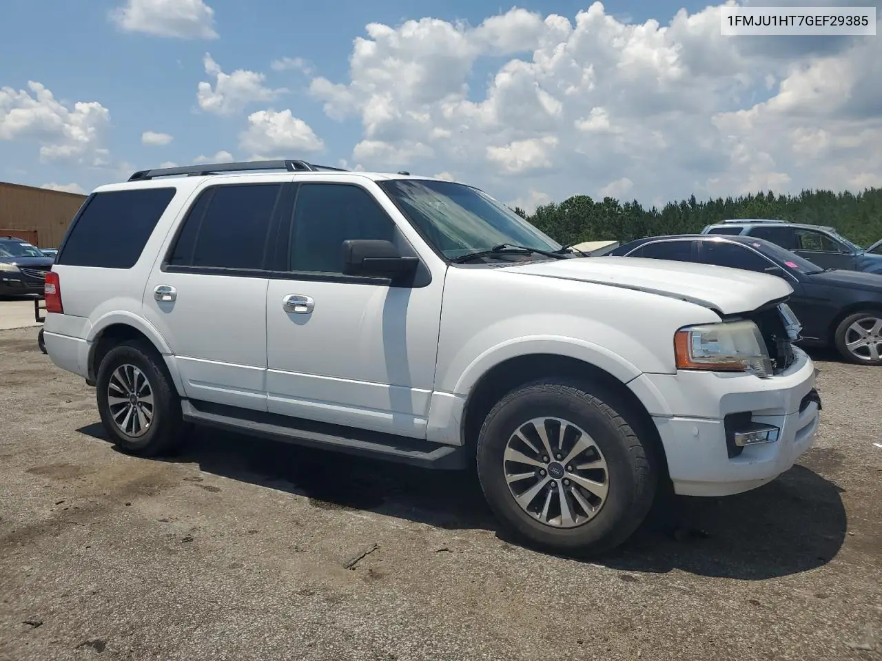 2016 Ford Expedition Xlt VIN: 1FMJU1HT7GEF29385 Lot: 60453125