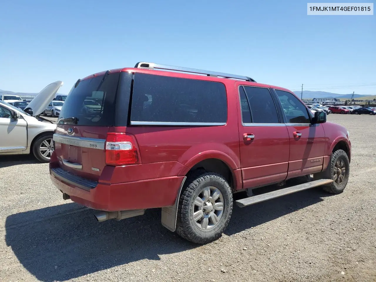2016 Ford Expedition El Platinum VIN: 1FMJK1MT4GEF01815 Lot: 62822055