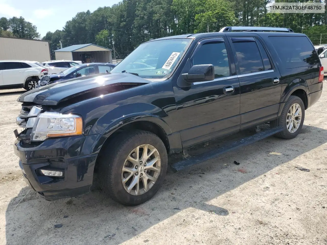 2016 Ford Expedition El Limited VIN: 1FMJK2AT3GEF48750 Lot: 63014475
