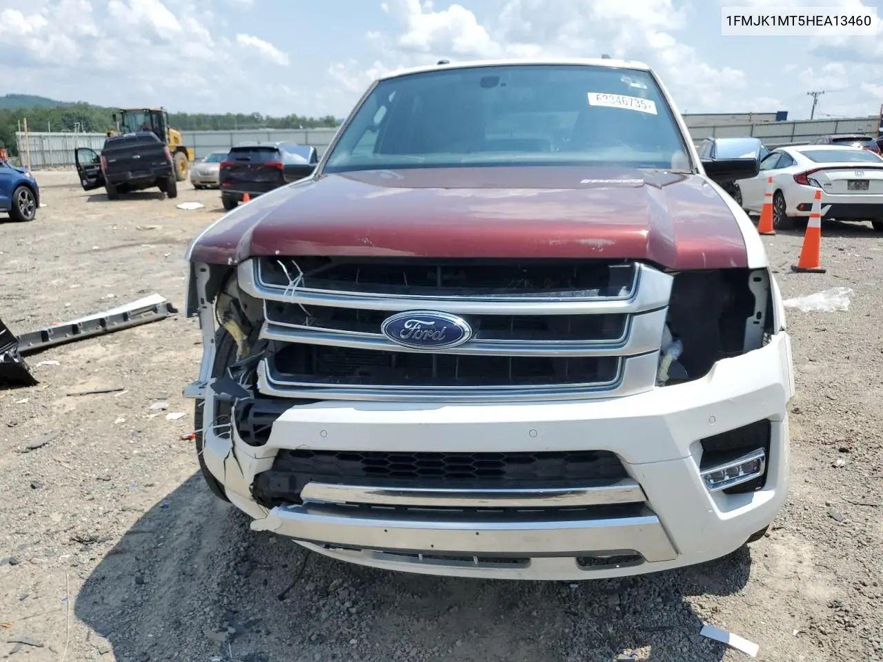 2017 Ford Expedition El Platinum VIN: 1FMJK1MT5HEA13460 Lot: 62346735