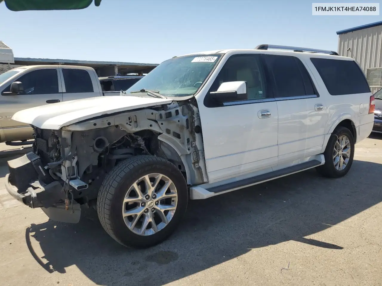 2017 Ford Expedition El Limited VIN: 1FMJK1KT4HEA74088 Lot: 62376465